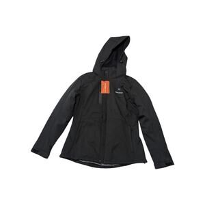 Venustas Womens Heated Jacket NEW Battery Pack Carrying Case Coat Black Gorpcore